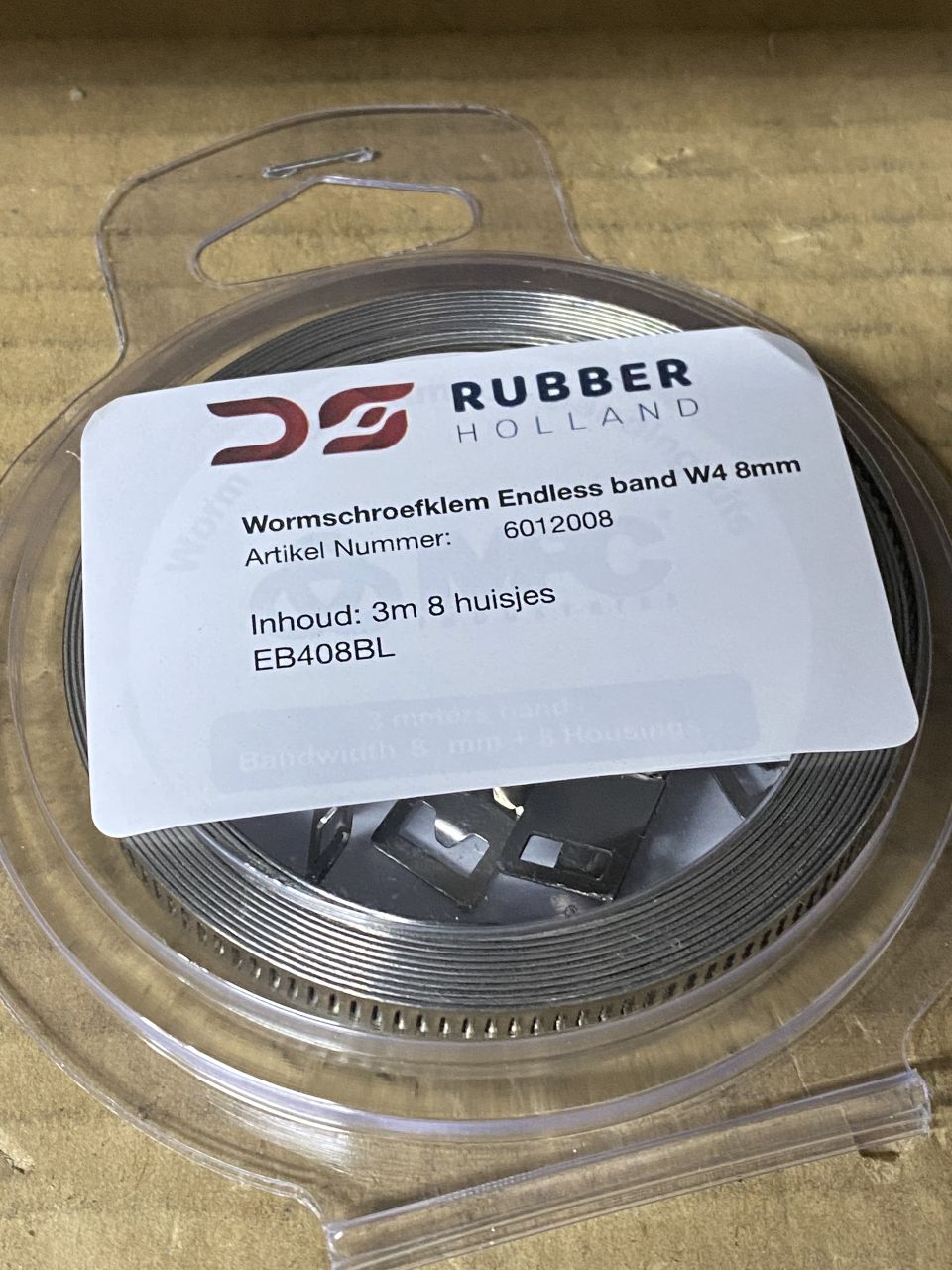 Worm Drive Hose Endless Band